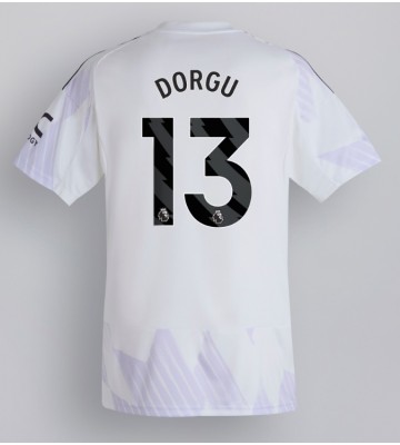 Manchester United Patrick Dorgu #13 Replik Auswärtstrikot 2025-26 Kurzarm